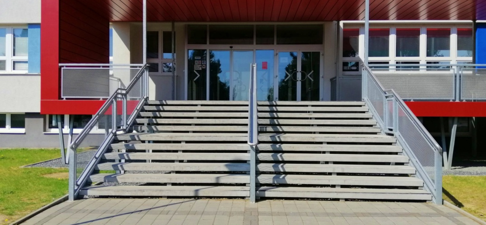 Schody Poliklinika Třebíč